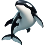 Killer whale sticker