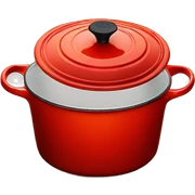 Red Le Creuset  sticker