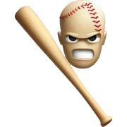 baseball bat sticker