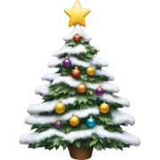 Purple Christmas  sticker