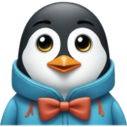 Penguin sticker
