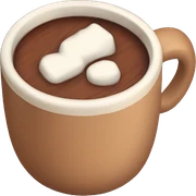 cozy hot chocolate  sticker