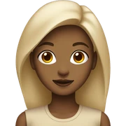 Clean girl in beige sticker