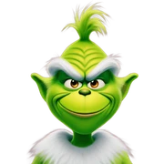 The grinch sticker
