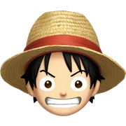 luffy, one piece sticker