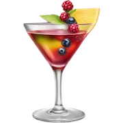 Cocktail wildberry lillet sticker