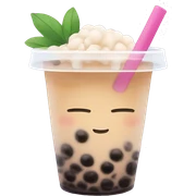 Bubble tea sticker