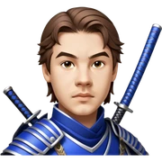 Steadfast Samurai sticker