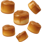 Caramel sticker