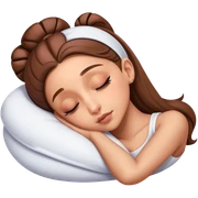 Ariana Grande sleeping sticker