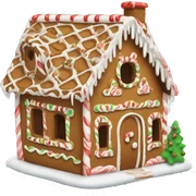 gingerbread house sticker