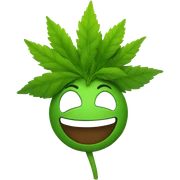 Happy weed  sticker