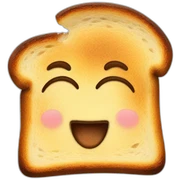 toast burned out sticker