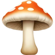 hippie mushroom sticker