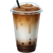 Iced coffee sticker