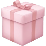 light pink package sticker