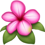 Hawaii flower  sticker