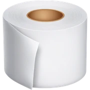 toilet paper sticker