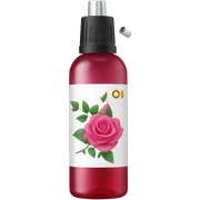 Rose oil tube sticker