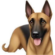 Belgian malinois sticker