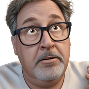 realistic portrait of a man sticker