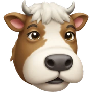 chow cow sticker