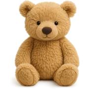jellycat stuffed plush blonde grizzly bear cub sticker