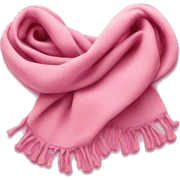 Scarf pink sticker