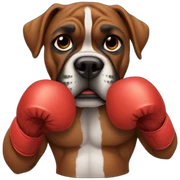 boxer  sticker