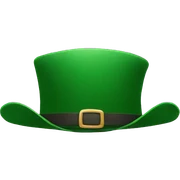 ireland hat upside down sticker