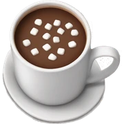 Hot chocolate sticker