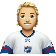 Ice hockey sticker
