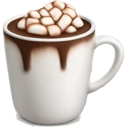 hot chocolate  sticker