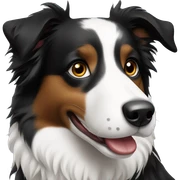 border collie sticker