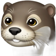 Loutre sticker