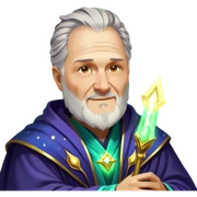 Celestial Sage sticker