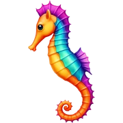 Seahorse sticker