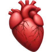 Heart sticker
