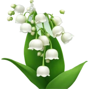 lily of the valley sticker