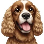 Coca spaniel  sticker
