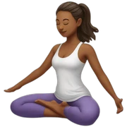 yoga sticker