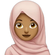 Hijab girl sticker
