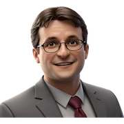 smiling boy in formal attire sticker