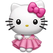 Hello kitty coquette sticker