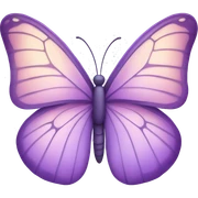 Magical Lavender Butterfly sticker