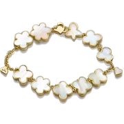 Van Cleef Vintage Alhambra bracelet in Mother of pearl sticker
