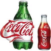 Coca cola sticker