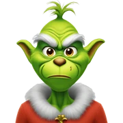 Grinch sticker