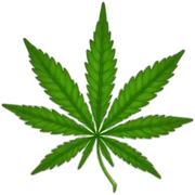 Marihuana sticker