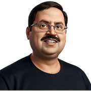 male with glasses and mustache sticker
